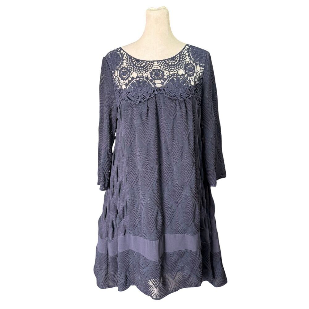 Anthropologie Holding Horses Womens XS Augusta Embroidered Western Swing Dress